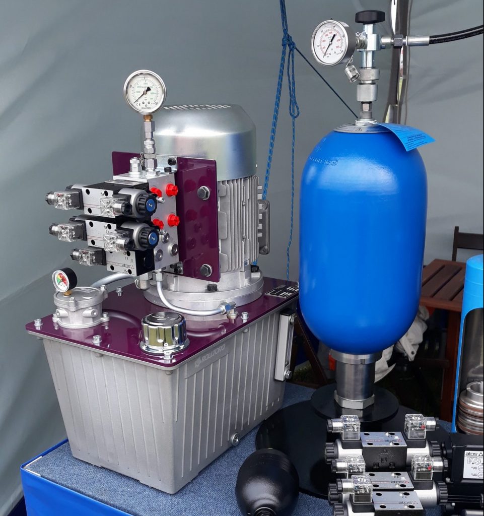 Agregat na stoisku Hektos 2