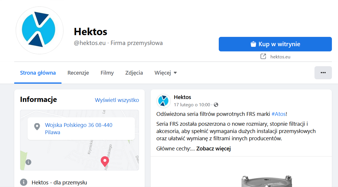 Hektos page on FB