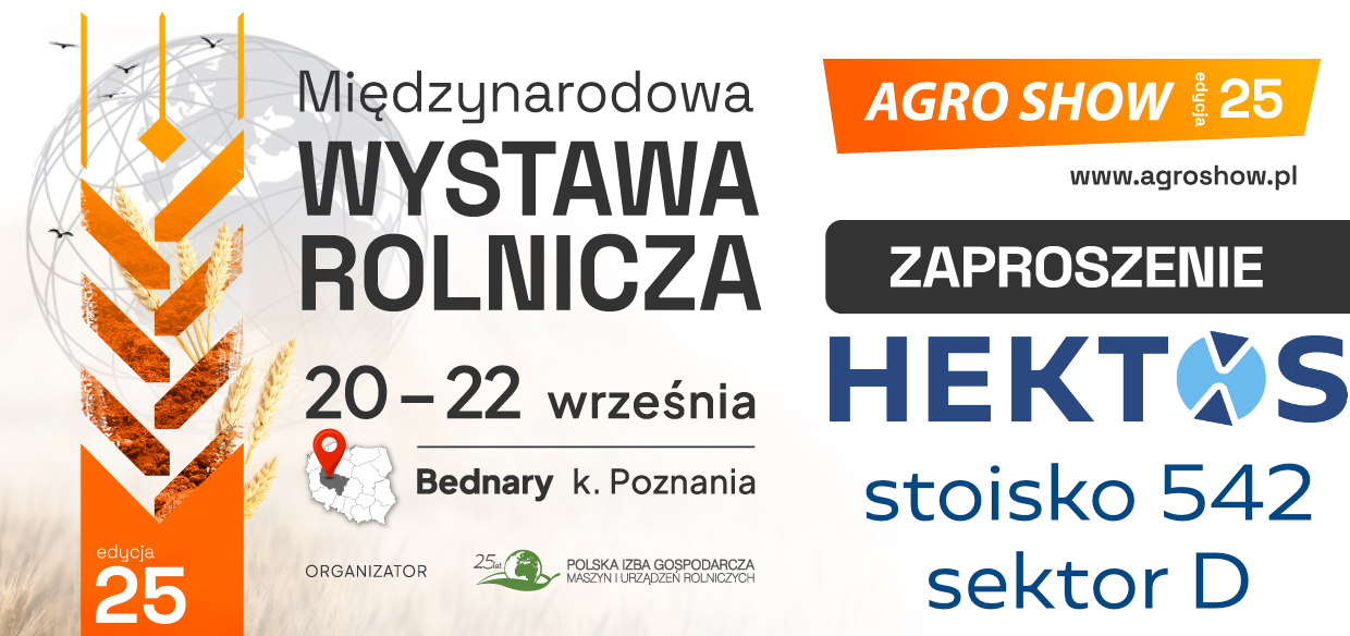 Invitation for Agro Show 2024 from Hektos